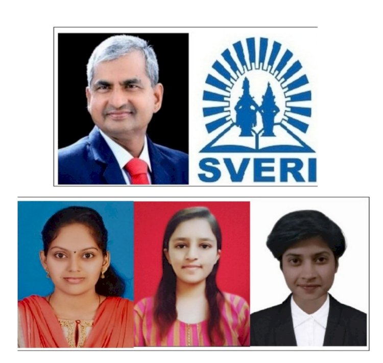 स्वेरीतील मेकॅनिकल इंजिनिअरिंगच्या तीन विद्यार्थिनींची 'वर्ले' या बहुराष्ट्रीय कंपनीत निवड वार्षिक रु. ५.१५ लाखांचे पॅकेज