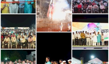 सीमोल्लंघन करूया माढ्याच्या विकासाचा रथ पुढे नेऊया : अभिजीत पाटीलत