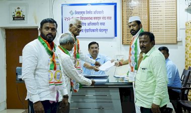 शेतकरी कष्टकरी सुशिक्षित बेरोजगार यांचे प्रश्न सोडवण्यासाठी विधानसभेमध्ये पाठवा मा. अनिल सावंत