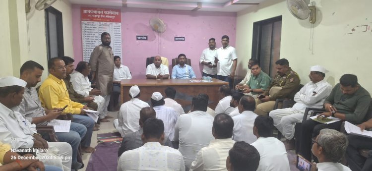 कासेगावात यल्लमा देवी यात्रेनिमित्त जय्यत तयारी     आ.समाधान आवताडे यांनी यात्रेसाठी तयारीचा घेतला आढावा