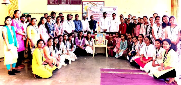स्वेरीज कॉलेज ऑफ फार्मसीच्या ‘विशेष श्रमसंस्कार शिबिरा’चे अनवली येथे उदघाटन