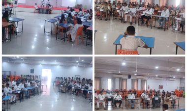 स्वेरीत मॉक विधानसभा हा शैक्षणिक उपक्रम संपन्न.  स्वेरीच्या मेसातील विद्यार्थ्यांचा उपक्रम.