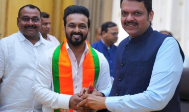 क्रिकेटपटू केदार जाधव यांचा भारतीय जनता पार्टीत प्रवेश .  आ.समाधान आवताडे यांच्या पुढाकाराने केदार झाले भाजपवासी. 