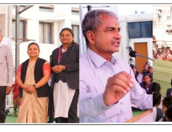 विद्यार्थ्यांच्या हिताच्या बाबी पालकांनी ओळखाव्यात - प्राचार्य डॉ.बी.पी. रोंगे..