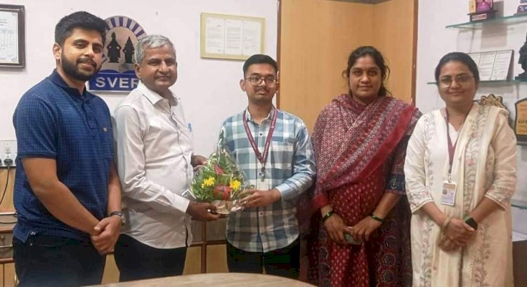 स्वेरीच्या फैय्याज तांबोळी यांची आयट्रिपलई कडून तिहेरी आंतरराष्ट्रीय कामगिरी  जागतिक स्तरावर भारताचा ठसा.
